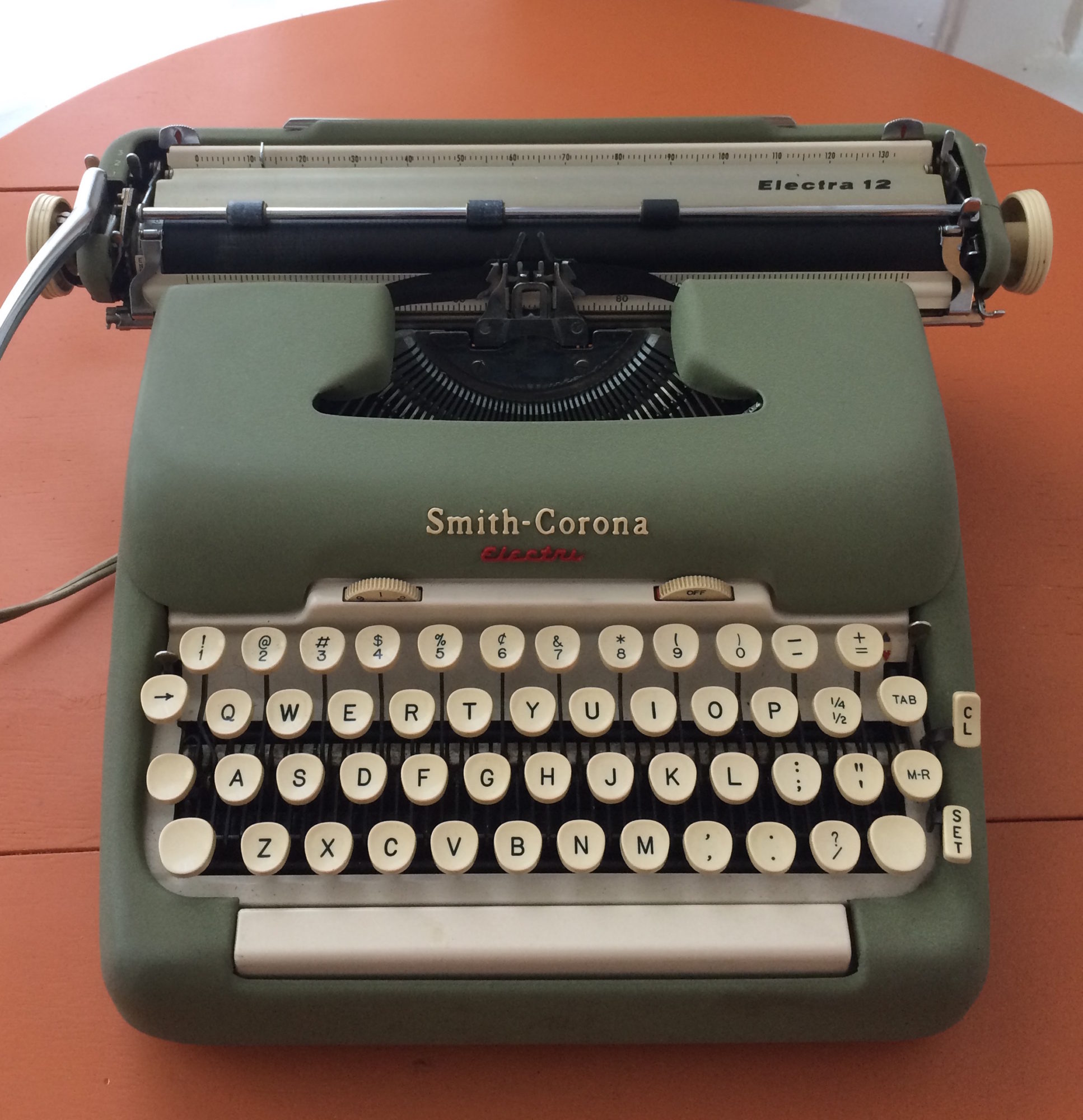 Typewriter Files 1960 Smith Corona Electra 12 Chad Comello