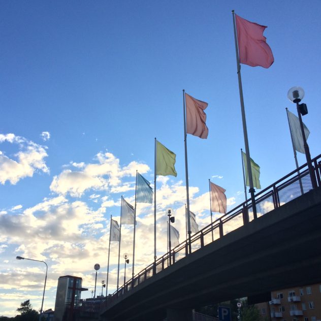 Stockholm-flags
