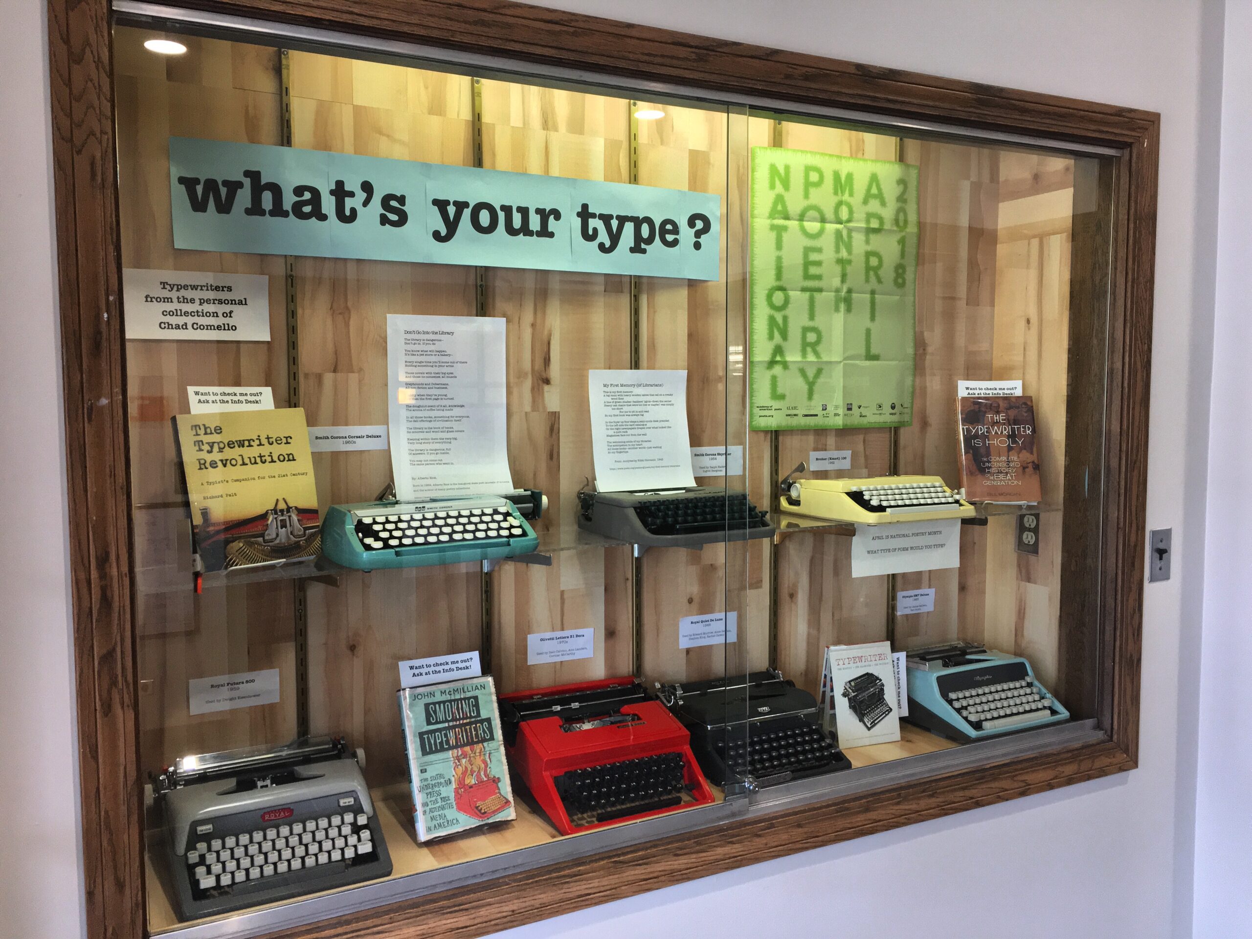 Typewriters Chad Comello